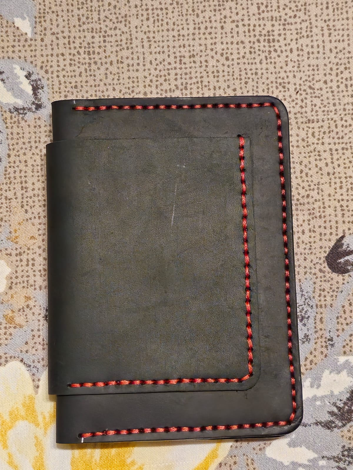 Genuine Leather Wallet for Men | Crazy Horse Pull-Up Cowhide Bifold Wallet with Card Slots & Cash Compartment