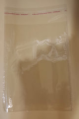 50 Pcs Transparent Resealable Plastic Bags – Self Seal OPP Poly Bags for Jewellery, Storage, Packing & Small Items | Pee