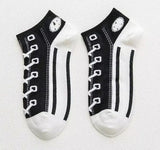 Women Men Unisex Short Ankle Socks Thin Comfy Non Slip Boat Socks for Everyday Wear – Image 2 of 3