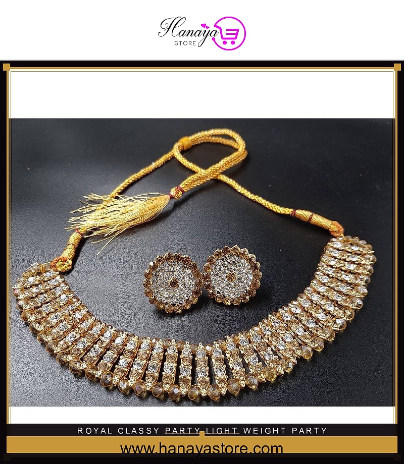 Royal Classy Party Light Weight Party Wedding Jewelry Set For Women