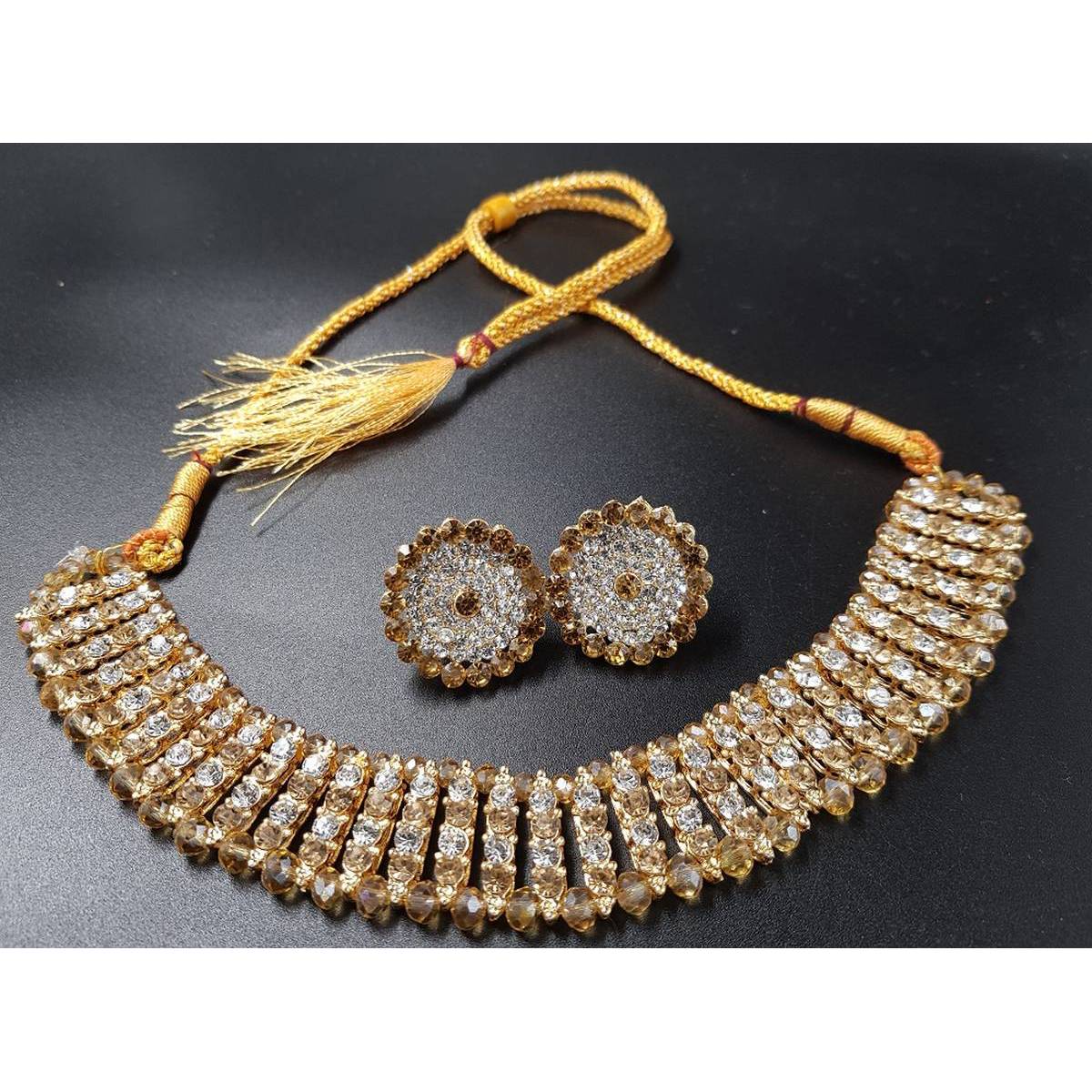 Royal Classy Party Light Weight Party Wedding Jewelry Set For Women