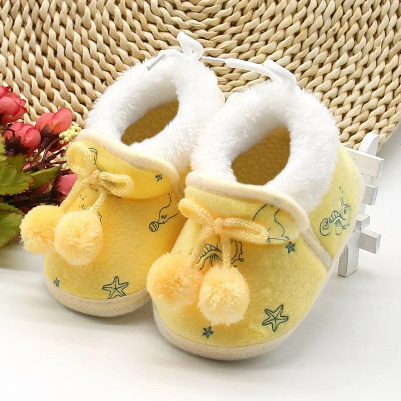 Baby First Walker Ulta Soft Anti Slip Shoes -Size 3 (08-14 Months) – Accessories Online in Pakistan | Hanaya