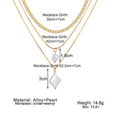 Trendy Classy Multi Layered Elegant Royal Necklace For Girls – Image 2 of 2
