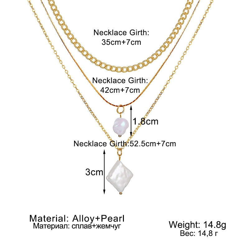 Trendy Classy Multi Layered Elegant Royal Necklace For Girls – Image 2 of 2