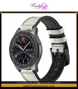 S-3 Frontier Classic Elegant Front Leather Back Silicone 22mm – Accessories Online in Pakistan | Hanaya