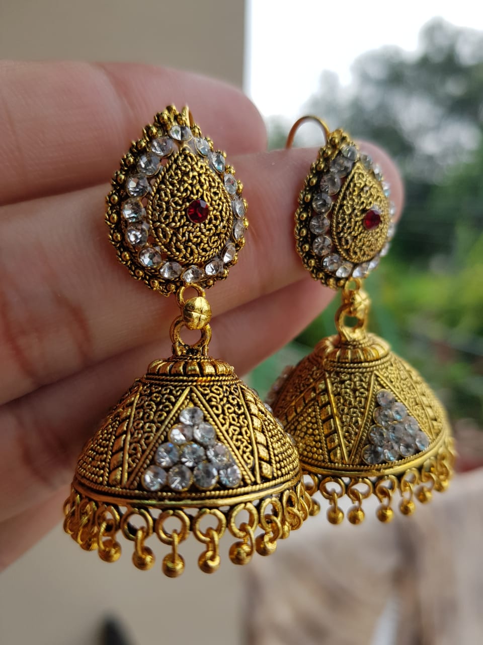 Trendy Fashionable Jhumki Classy Earring – Earrings Online in Pakistan | Hanaya