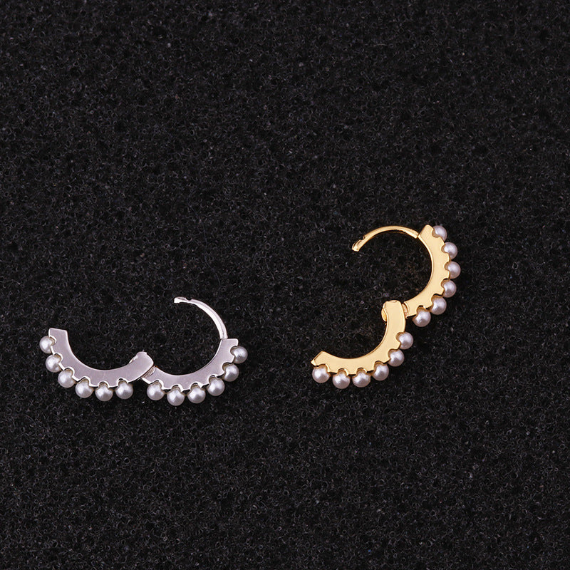 1Piece 8mm Cartilage Helix stud Tragus Ear Piercing Earring For Girls