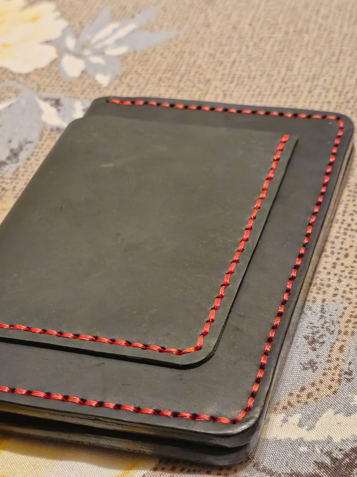Genuine Leather Wallet for Men | Crazy Horse Pull-Up Cowhide Bifold Wallet with Card Slots & Cash Compartment