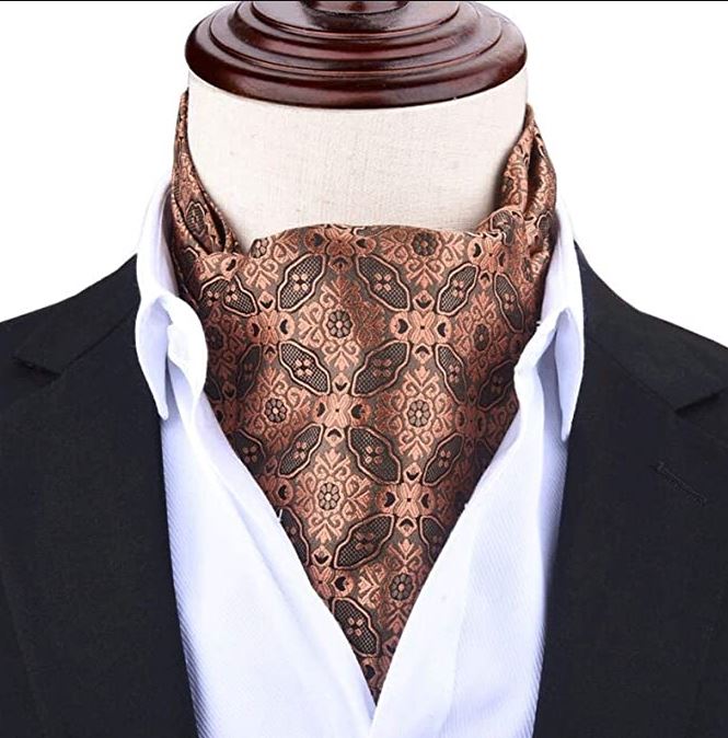Elegant Printed Men's Cravat Ascot Tie – Perfect for Weddings, Formal Events & Fashion Wear – Neck Cravat Ascot Online in ...