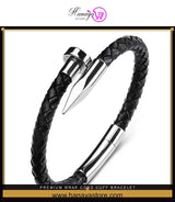 Premium Wrap Cord Cuff Bracelet Wristband for Men, Couples – bracelet Online in Pakistan | Hanaya