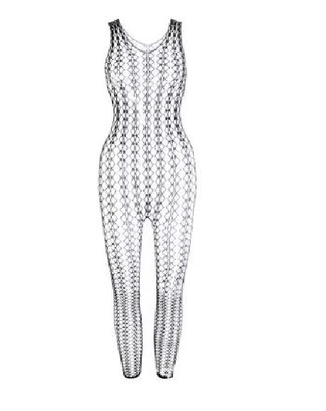 Women Breathable Trendy Full Body Mesh Fishnet Lace Body Stockings