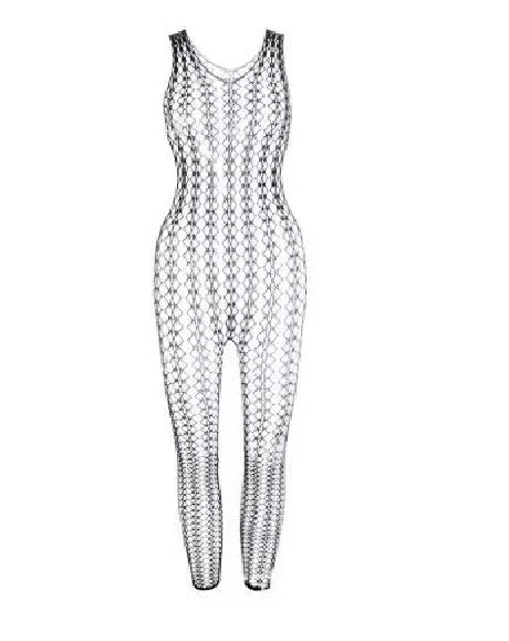 Women Breathable Trendy Full Body Mesh Fishnet Lace Body Stockings