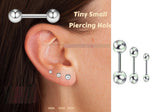 3 Pieces Steel Ear Plug Piercing Barbell Cartilage Ear Jewelry – Accessories Online in Pakistan | Hanaya