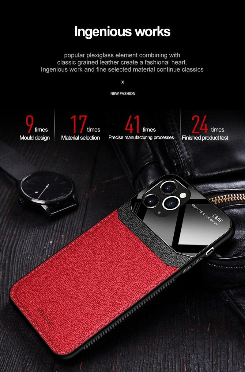 Hanya Collection Faux Leather Back Shockproof Case Compatible for APPLE IPHONE 11 – Lifestyle – Buy Accessories Pakistan |...