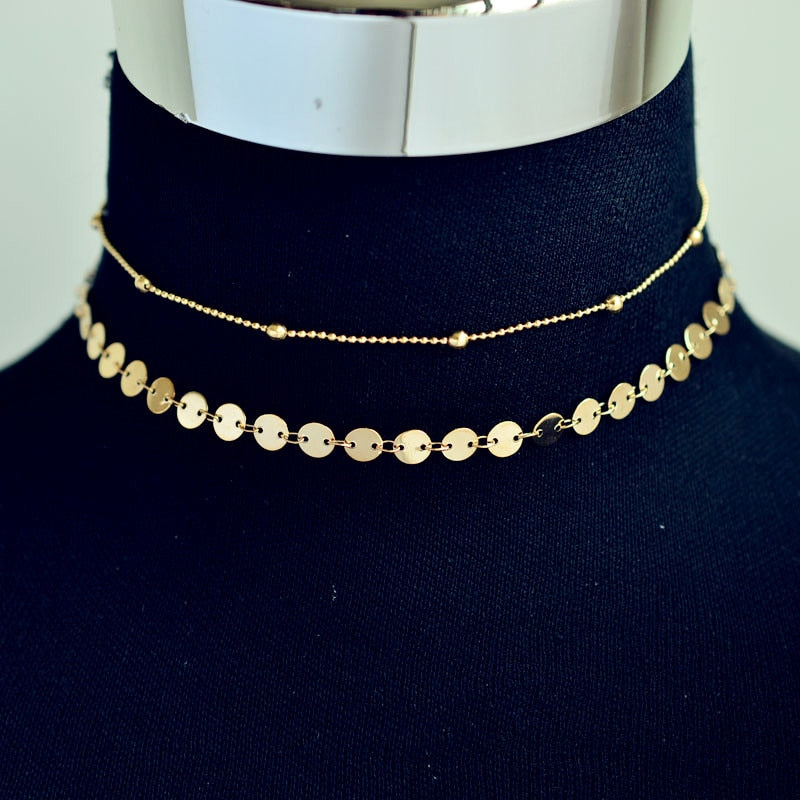 Trendy Classy Elegant Beads Multi Layered Necklace – Close Up – Accessories | Hanaya Pakistan