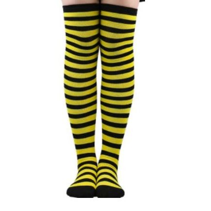 Long fashion women socks – breathable cotton blend trendy pair Pakistan – Hanaya view 2