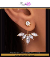 Front Back Earrings Stylish Hanging Drop & Huggie Designs