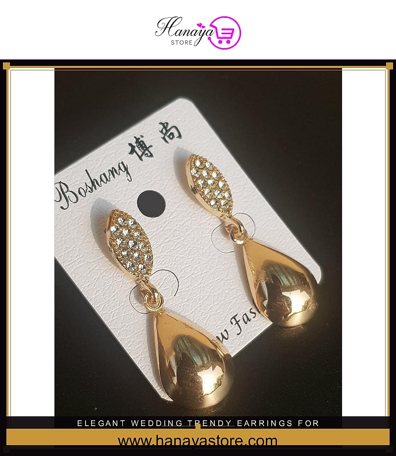 Elegant Wedding Trendy Earrings for Women – Earrings Online in Pakistan | Hanaya
