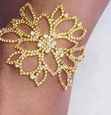 Trendy Thin Chain Classy Fully Crystal Butterfly Necklace For Girls – Image 2 of 2