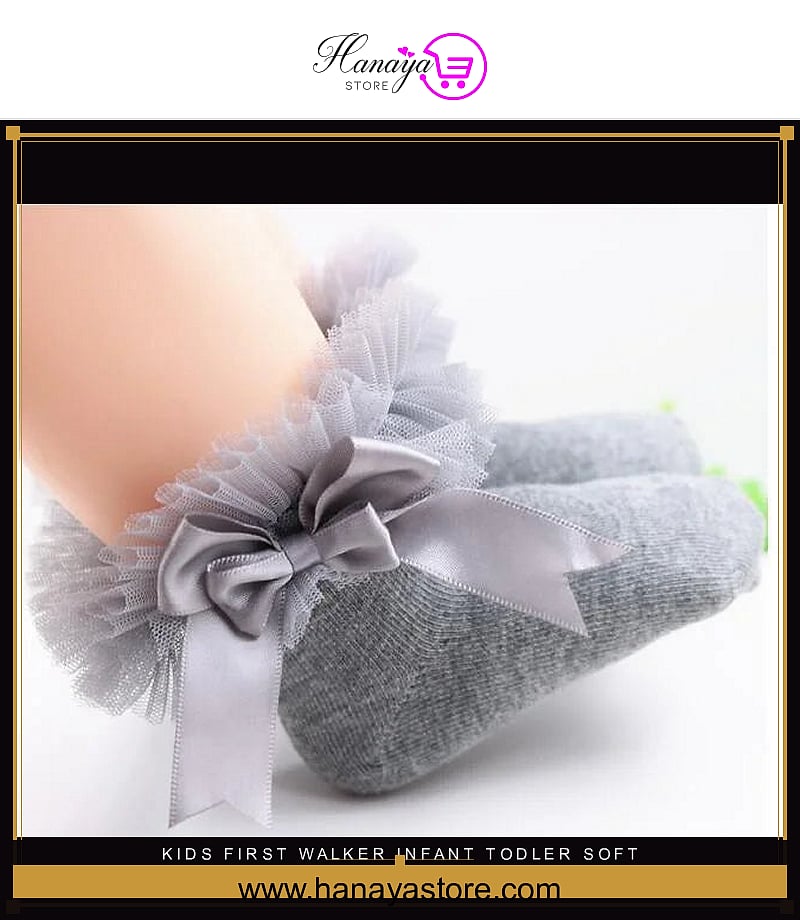 Kids First Walker Infant Todler Soft Sock -Size 4 (06-12 Months) – Accessories Online in Pakistan | Hanaya