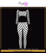 Premium Quality Hollow Fishnet One Size Nightdress Stretch Body Con Mini Dress Sleepwear Lingerie Nightgown – Buy lingerie & loungewear online in Pakistan