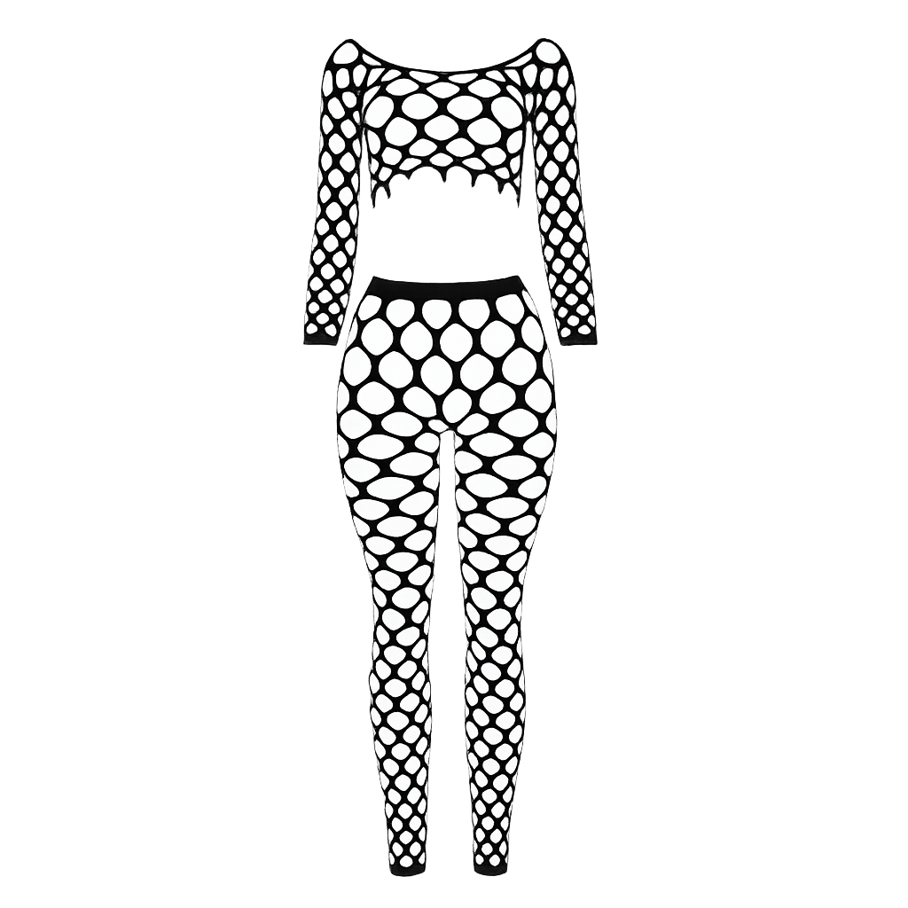 Premium Quality Hollow Fishnet One Size Nightdress Stretch Body Con Mini Dress Sleepwear Lingerie Nightgown – Buy lingerie & loungewear online in Pakistan