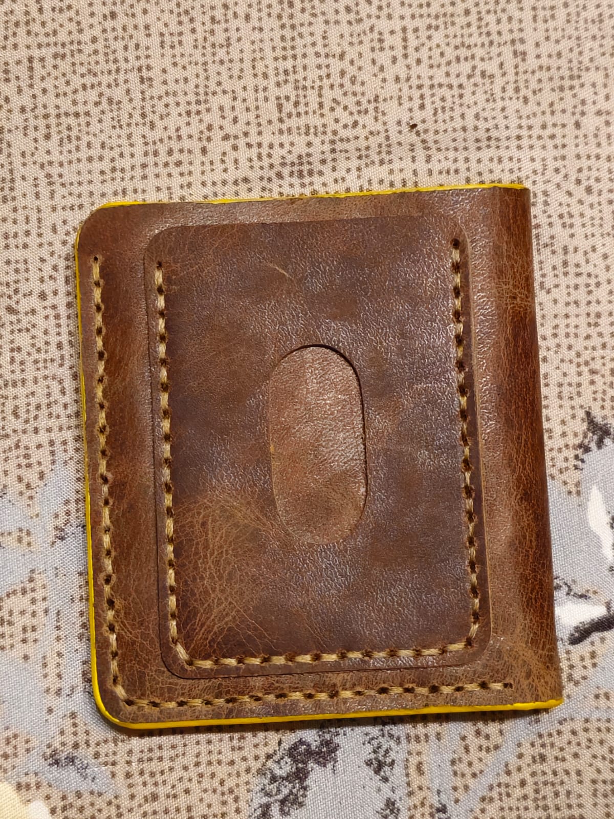 Genuine Leather Wallet for Men | Crazy Horse Pull-Up Cowhide Bifold Wallet with Card Slots & Cash Compartment