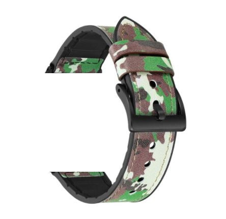 S-3 Frontier Classic Elegant Front Leather Back Silicone 22mm – Lifestyle – Buy Accessories Pakistan | Hanaya
