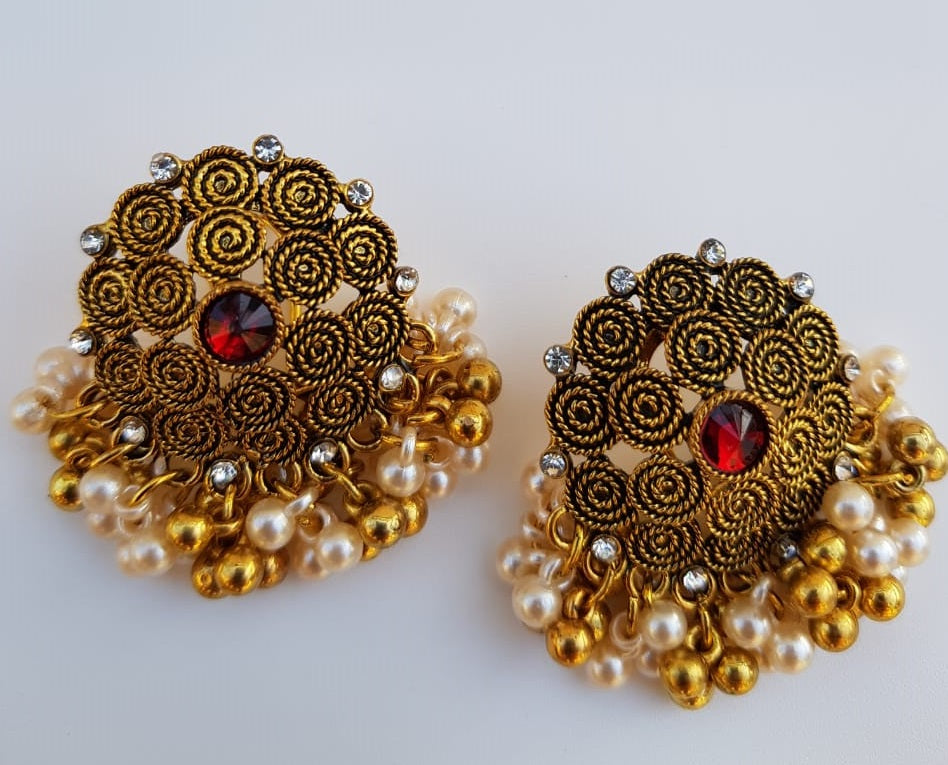 Antique Classy Tassel Drop Earring – Lifestyle – Buy Earrings Pakistan | Hanaya