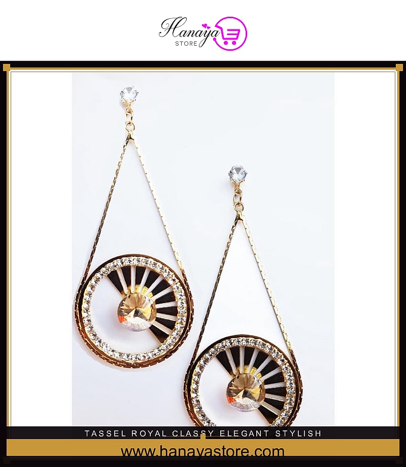 Tassel Royal Classy Elegant Stylish Earring – Earrings Online in Pakistan | Hanaya