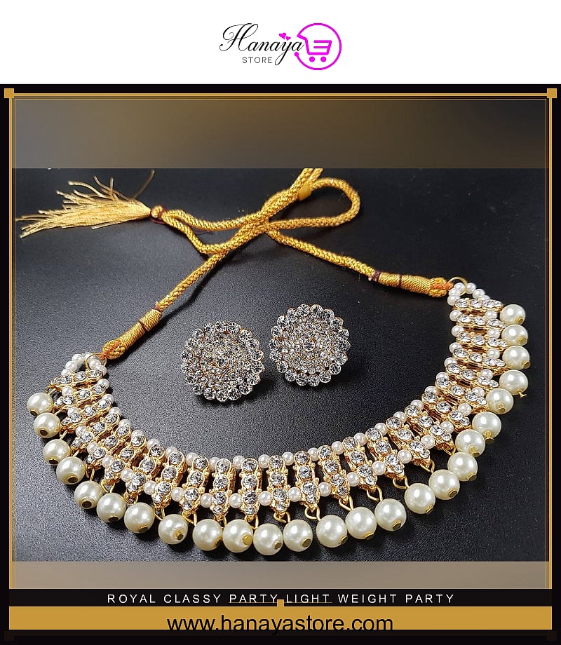 Royal Classy Party Light Weight Party Wedding Jewelry Set For Women