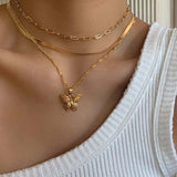 Trendy Classy Multi Layered Necklace For Girls