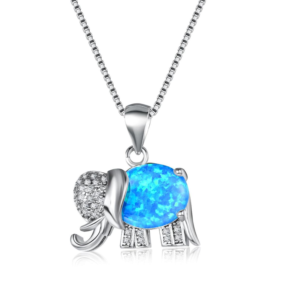 Trendy Classy Elefriendo Crystal Beaded Necklace – Accessories Online in Pakistan | Hanaya