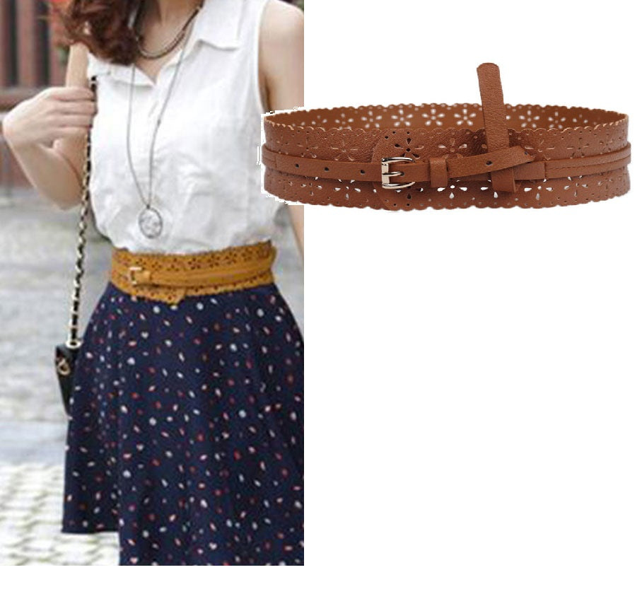 Stretchable Waist Chain for Women Belt for Girls Kamar Band Stylish Slim Belt for Women Trendy Fashionable Elegant Classy Accessory – Image 2 of 2