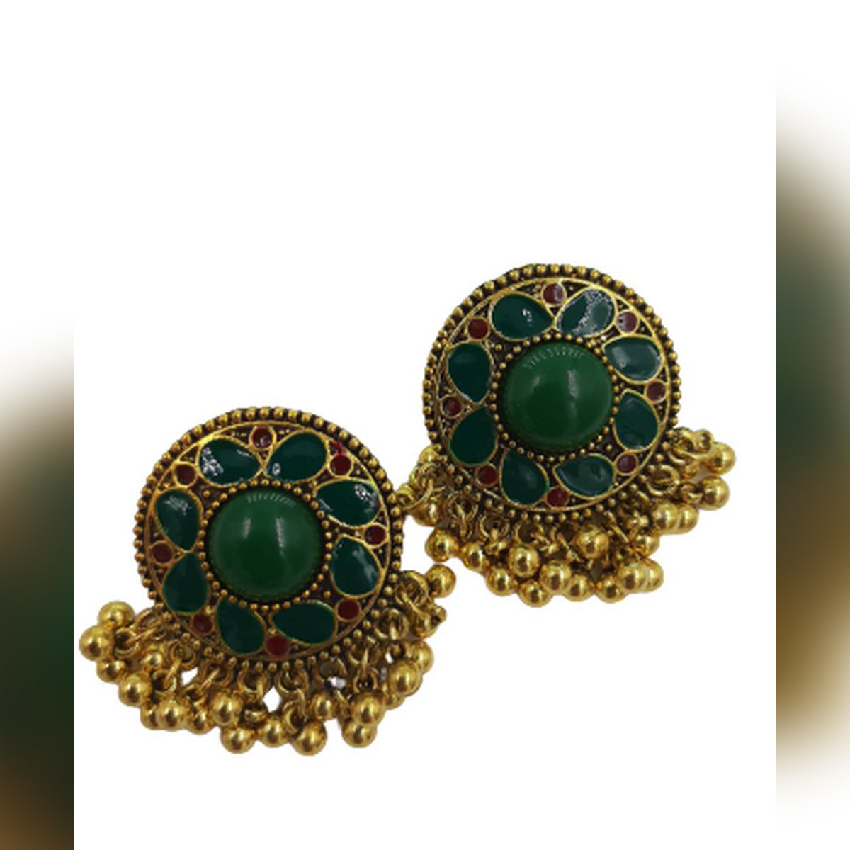High Quality Vintage Rough Elegant Stylish Earrings – Earrings Online in Pakistan | Hanaya