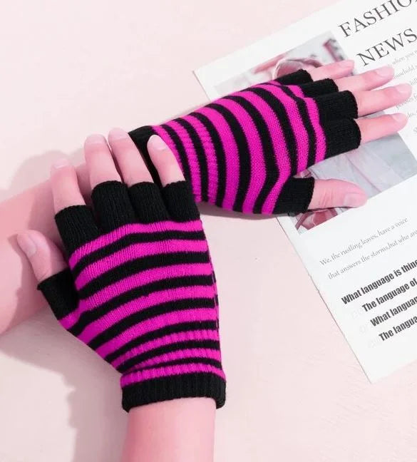 Trendy Fishnet Mittens Gloves for Women Stylish Hand Fashion Accessories 2025 – Buy gloves online in Pakistan