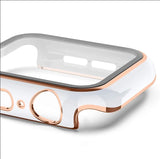 360 Protection With Glass Front Premium Quality Bumper Case Protector Compatible for APPLE iwatch 44mm Series 4/5/6 – Life...