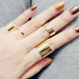 Trendy Classy Fashion Jewelry 4 Pieces Ring Set For Women – Accessories Online in Pakistan | Hanaya