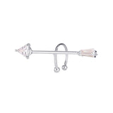 1 Piece Adjustable Ear Cuff Zircon Plated High Quality No Piercing Fashionable Elegant – Close Up – Earrings | Hanaya Paki...