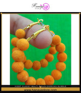 Hoop Classy Multi Balls Earring - Bubble Wrapped – Accessories Online in Pakistan | Hanaya