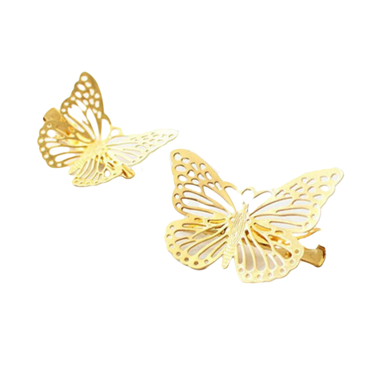 2 Pieces Shiny Metal Hair Butterfly Clips Hairpin Headband Hair Accessories – Lifestyle – Buy Accessories Pakistan | Hanaya