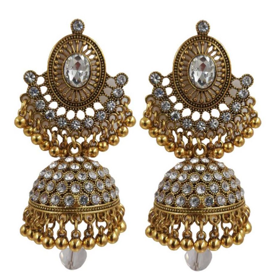 Trendy Jhumki Classy Elegant Royal Earring – Earrings Online in Pakistan | Hanaya