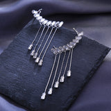 Pair Of High Quality Korean Tassel Ear Cuff Style & Elegant Stylish Earring – Image 3 of 3