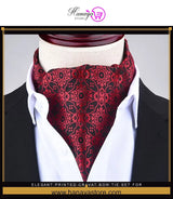 Elegant Printed Cravat & Bow Tie Set for Men – Wedding, Formal & Fashion Wear – Neck Cravat Ascot Online in Pakistan | Hanaya
