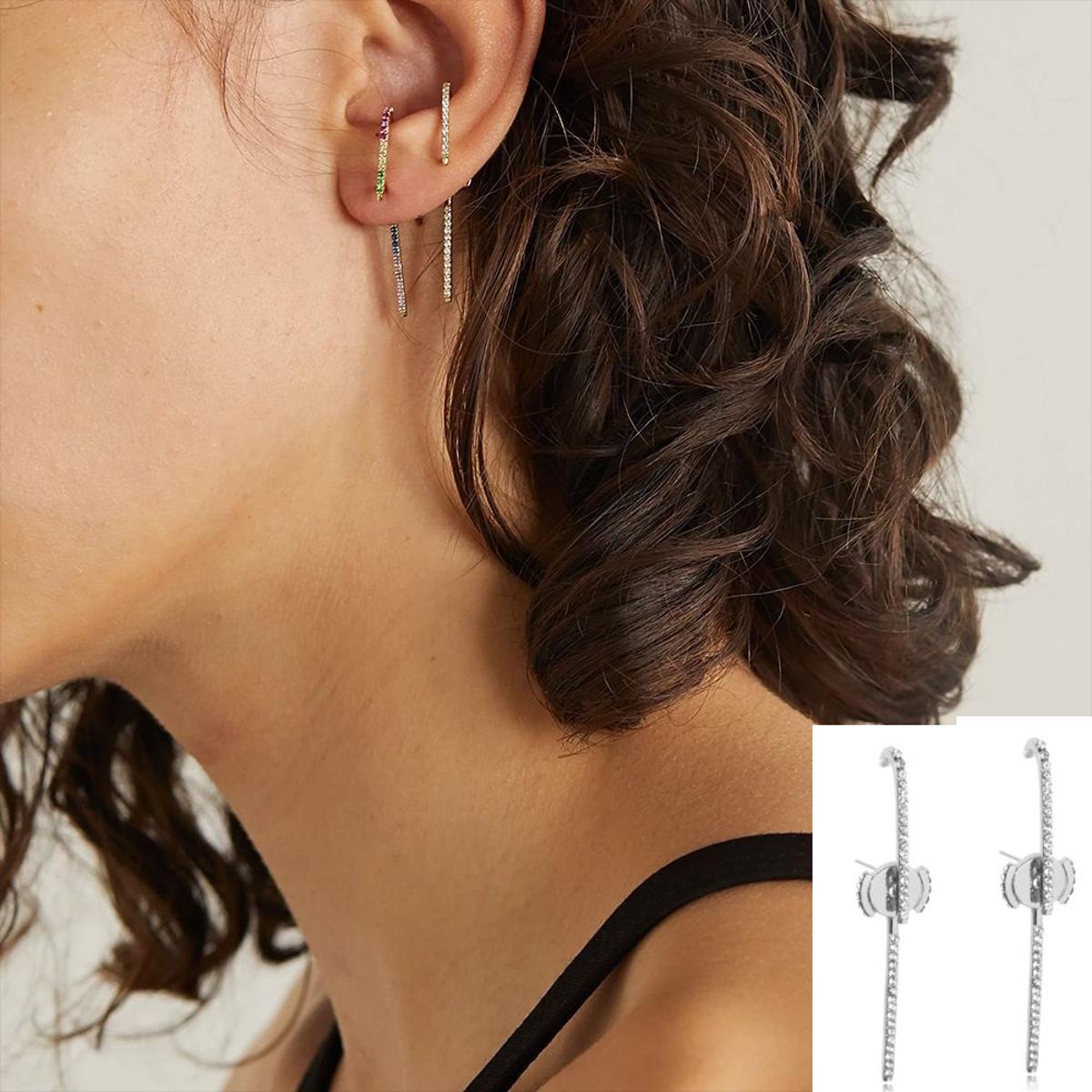 Pair of Classy Royal Party Trendy Earrings – Close Up – Earrings | Hanaya Pakistan