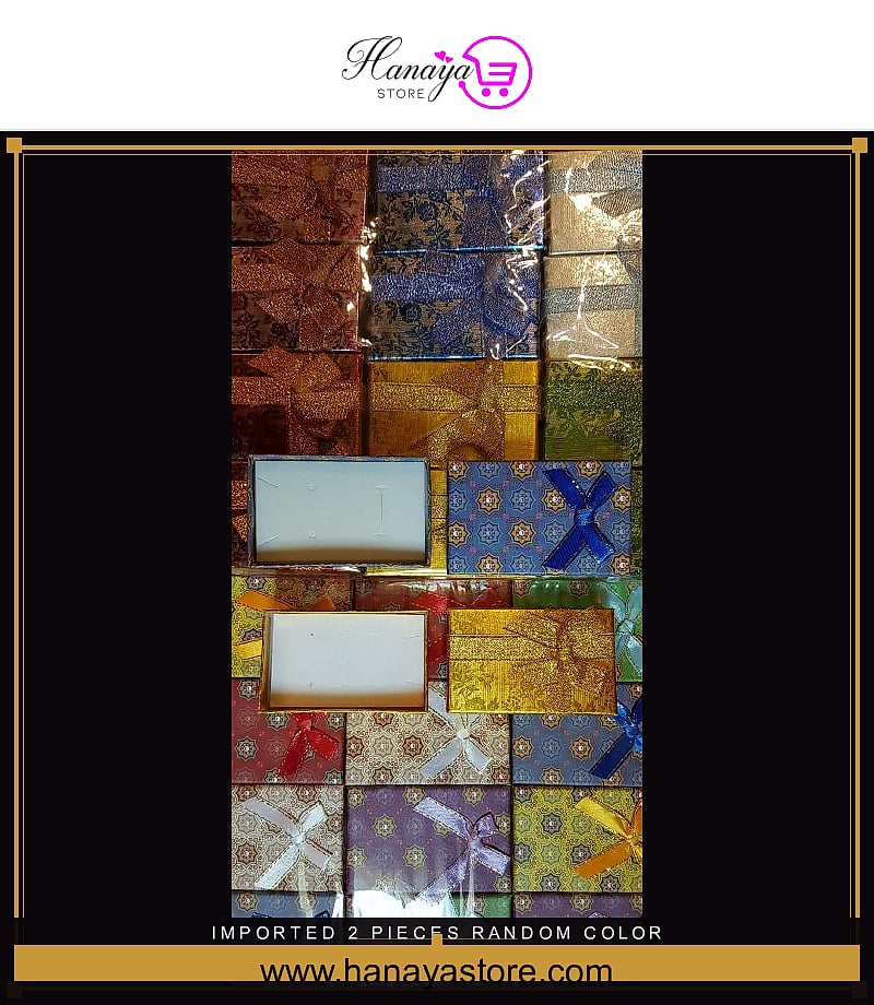 Imported 2 Pieces Random Color Jewellery Set Gift box – Accessories Online in Pakistan | Hanaya