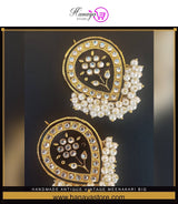 Handmade Antique Vintage Meenakari Big Elegant Earrings – Earrings Online in Pakistan | Hanaya
