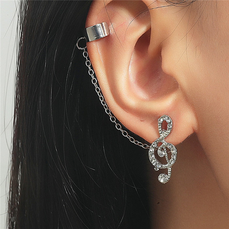 Pair of High Quality Korean Style Ear Cuff Style & Elegant Stylish Earring
