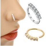 8mm Nose Ring 1pc Nostril Piercing Body Jewelry Fashionable Elegant – Image 2 of 3