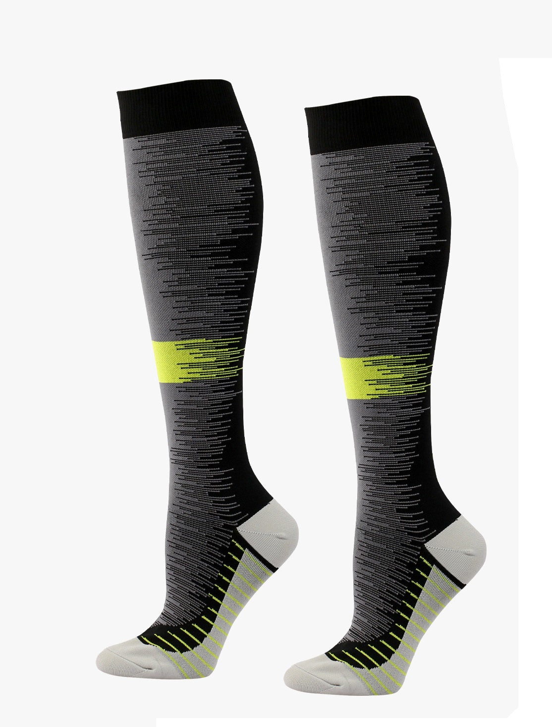 20-30mmHg Compression Socks for Men & Women – Medicated Sportswear for Improved Circulation – Detail View – Compression So...